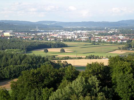 Singen Südstadt (vom Rosenegg aus)