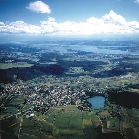 Luftaufnahme von Steißlingen