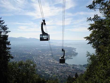 Die Seilbahn am Pfänder (Bregenz)